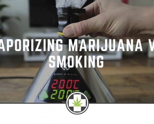 Vaporizing Marijuana vs Smoking