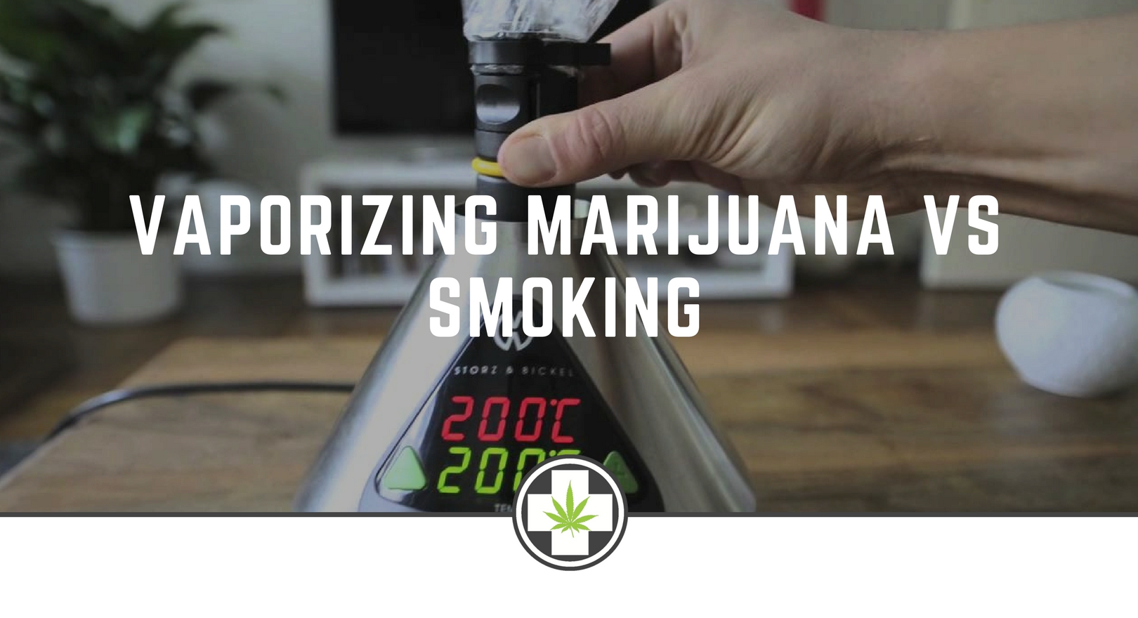 Vaporizing Marijuana vs Smoking