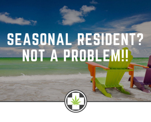 Seasonal Resident? Not a problem!!